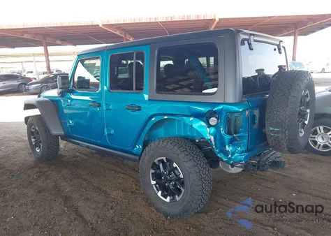 2024 Jeep Wrangler 4Xe Rubicon 4Xe из США, поврежденный, VIN 1C4RJXR61RW191958